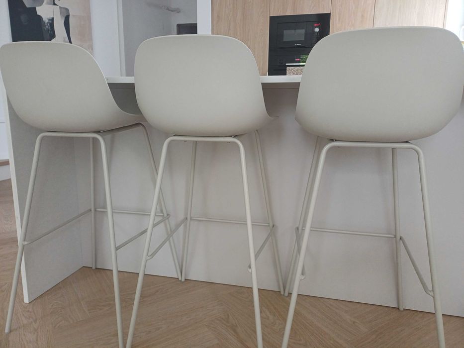 Hokery 3 sztuki kave home