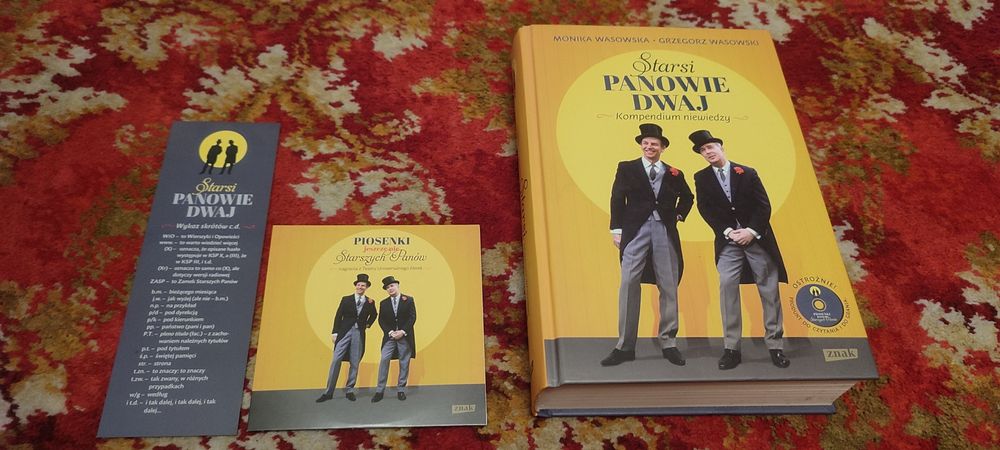 Książka z CD: Starsi Panowie dwaj - Wasowska