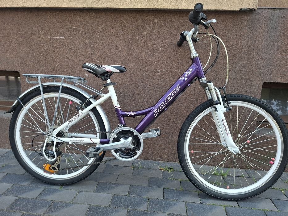 rower dziecięcy RALEIGH BOUQUET koła 24" rama 13" alu