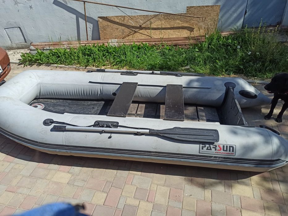 Лодка надувная, човен надувний, parsun 340