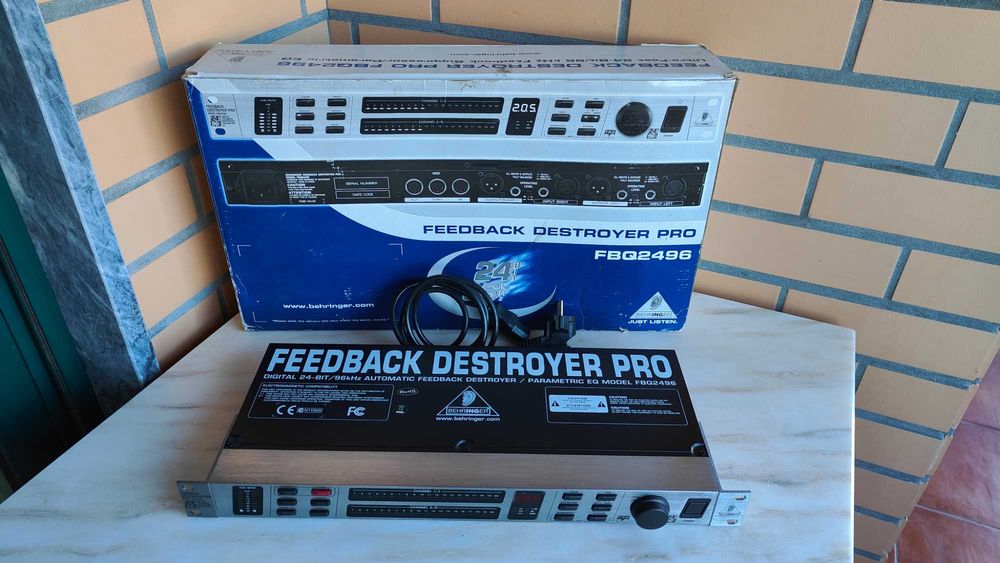 Feedback Destroyer Pro - Behringer - FBQ2496 - Excellent Condition64737752915331123