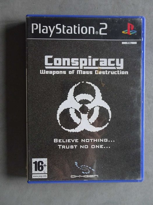 Jogo Playstation 2 PS2- Conspiracy Weapons of Mass Destruction