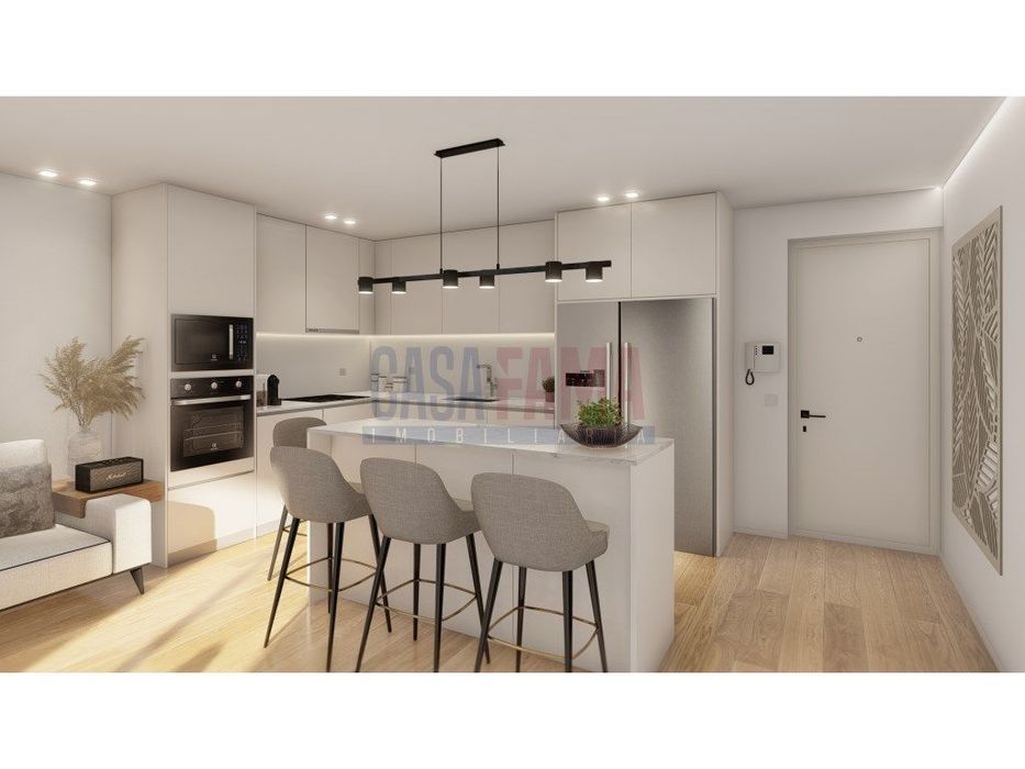Apartamento T2 Premium Novo Empreendimento RIO Ribeirão - V. N.Fama...