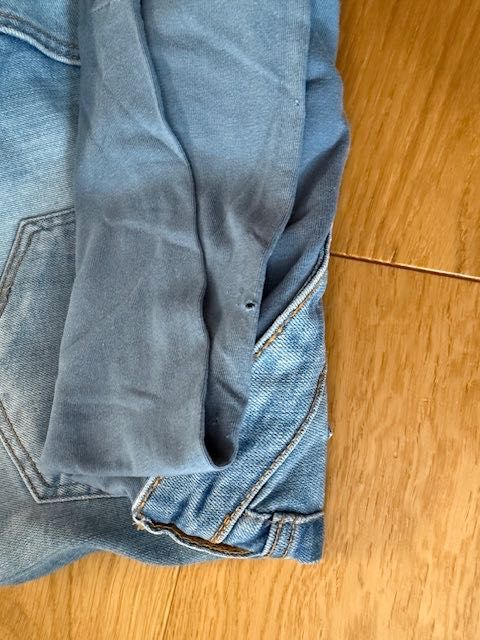 Jeansy spodnie ciążowe H&M, rozm. 38