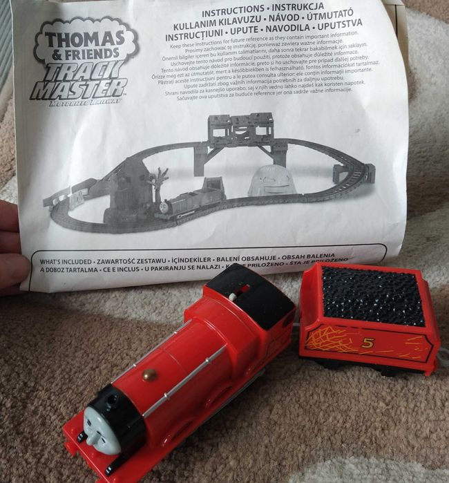 Tomek i przyjaciele zestaw straszna przygoda Track Master