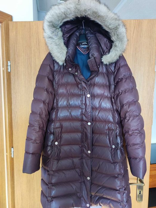Kurtka damska Tommy Hilfiger bordo