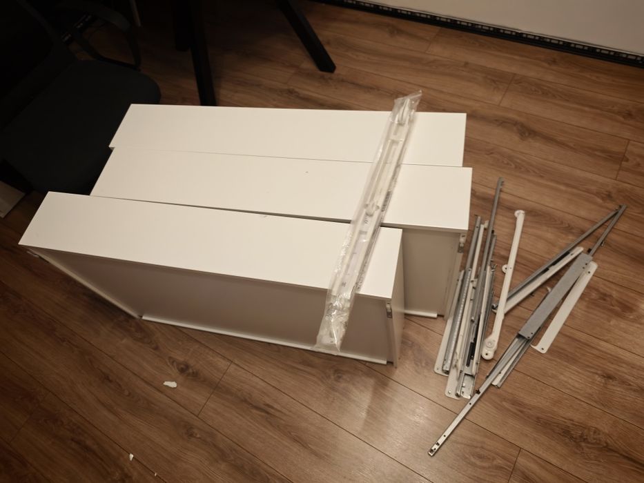 Szuflady Complement Pax 3 sztuki IKEA i szuflada siatkowa, komplet!