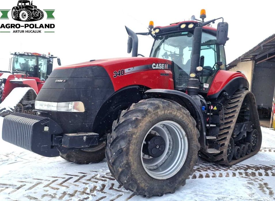 Трактор CASE MAGNUM 340 CVX ROWTRAC - 2015 - 8083 м/г - GPS - AUTOPILO