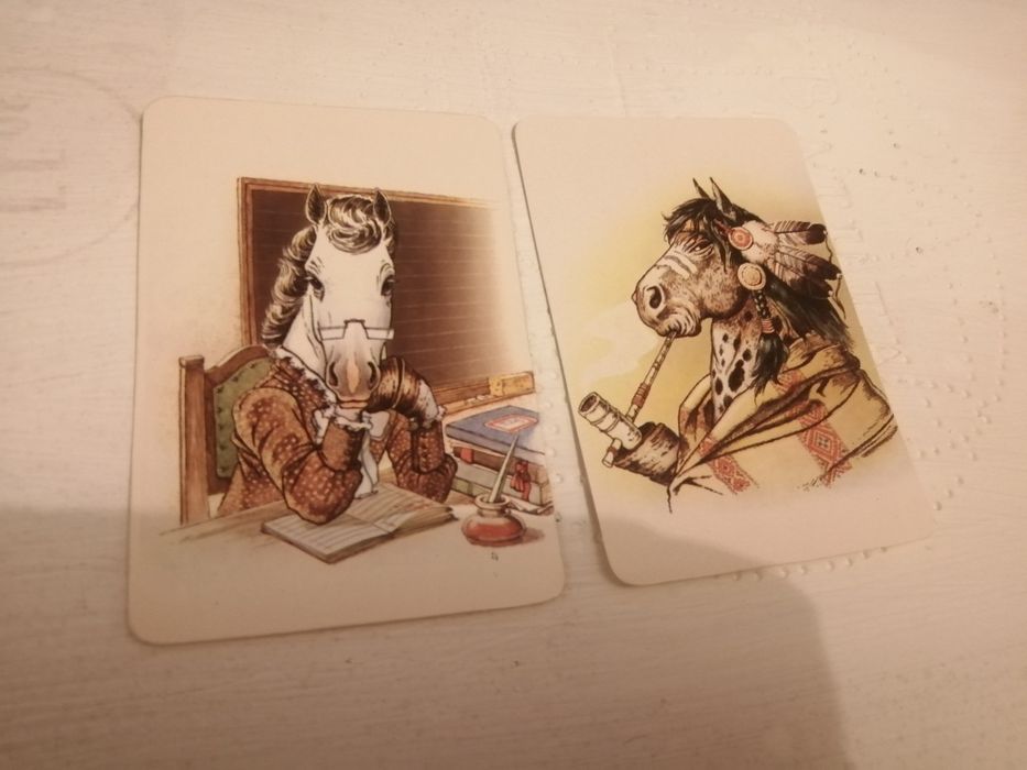 Calendários de bolso (1985) | Cavalos (animação)