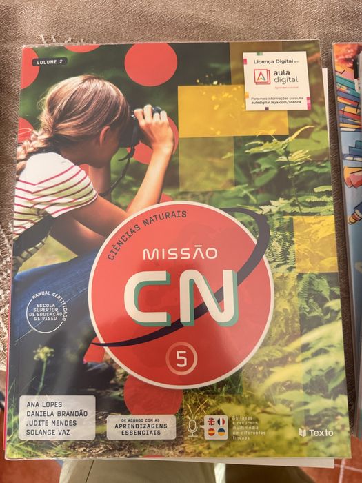 Manuais escolares 5o ano