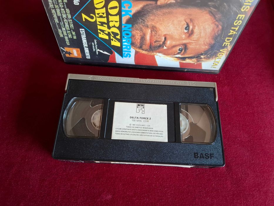 Força Delta 2 - VHS - Chuck Norris