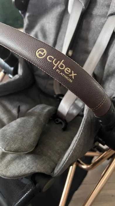 Carrinho Cybex Mios (Rose Gold) Platinum com Assento Grey Plus64585870527106124