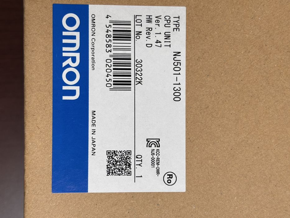 Sterownik Omron  kod NJ501 - 1300