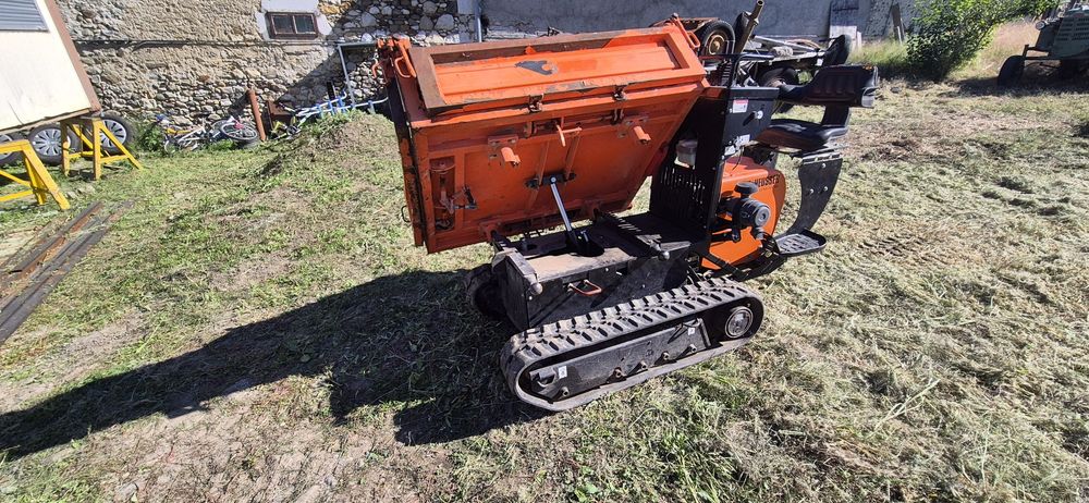 Mini Dumper de rastos tribasculante