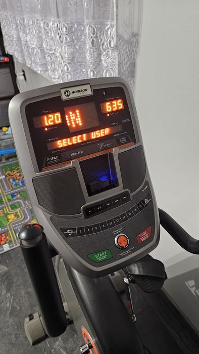 Rowerek stacjonarny poziomy, rehabilitacyjny Horizon Elite R4000