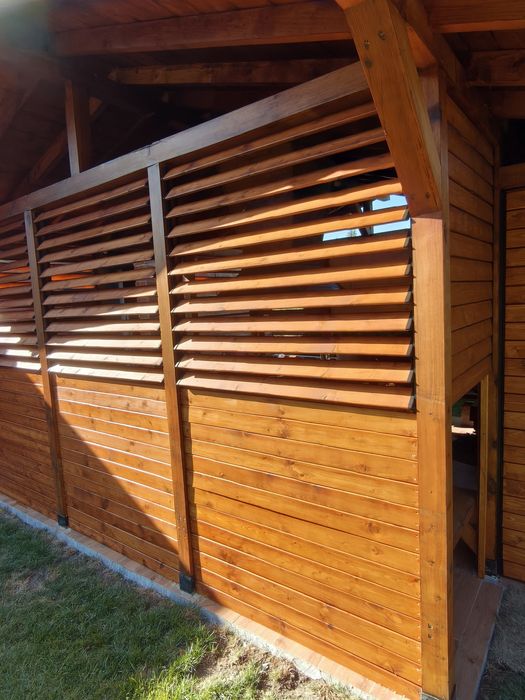 Ruchome deski shutters żaluzje ogrodowe