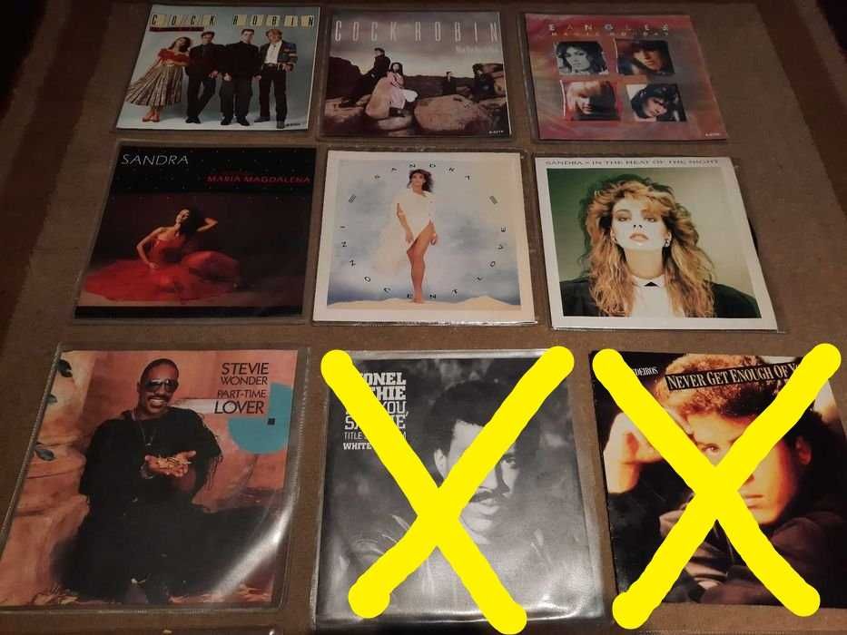 discos de vinil 45 + varios antigos