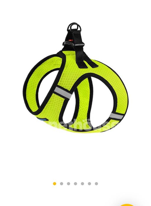 Шлея для собаки "Vest" 26 см 3XS лимонна Barksi