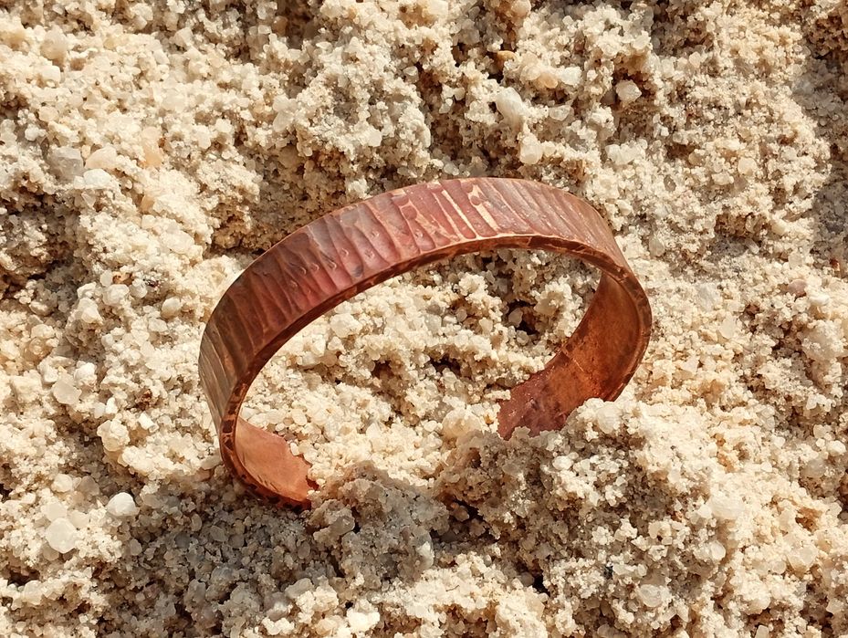 Pulseira Grossa e Pesada em Cobre Verdadeiro - Pulseira Terapeutica e energética - Outros modelos disponiveis