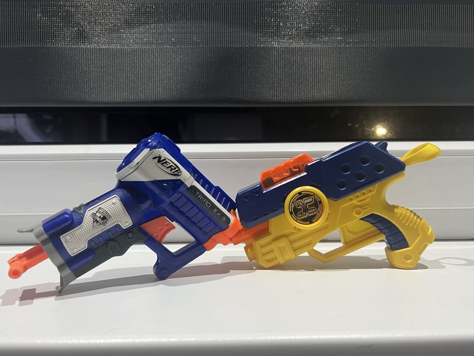 Pistolety zabawki nerf