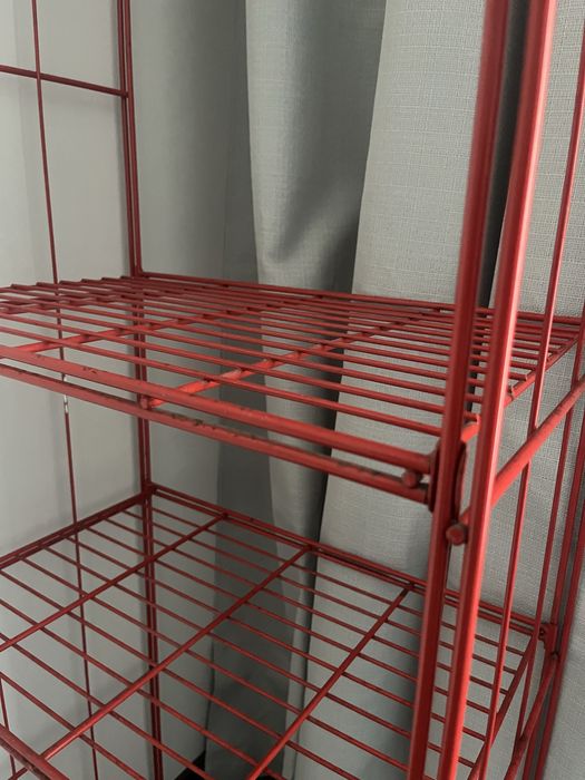 Vintage metalowy regał