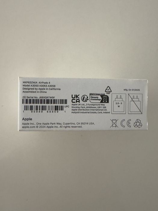 Airpods 4 novos a estrear