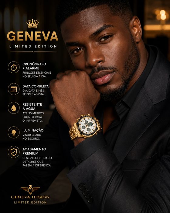 Relógio Geneva para Homem