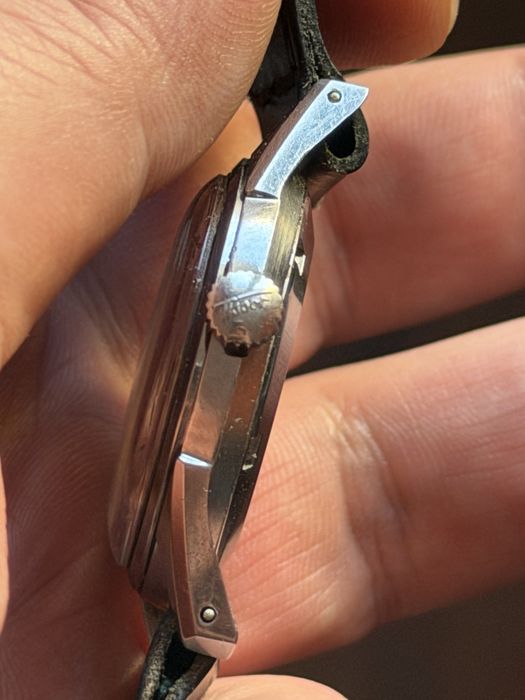Tissot Visodate 15jewels, 35/44mm, w stali, lata 50te, sprawny