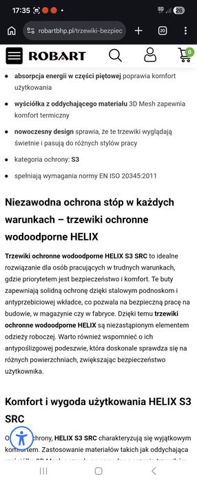 Buty robocze Trzewiki 44