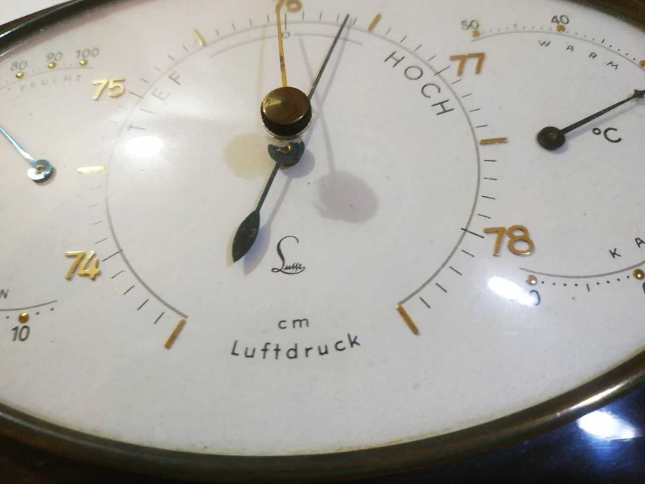 Вінтажна домашня метеостанція (барометр) Німеччина