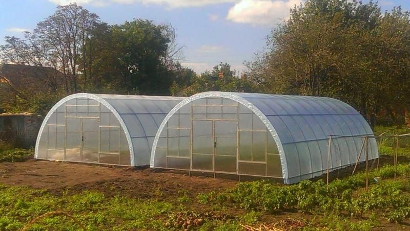 Теплиці під плівку від виробника. (Комбі)