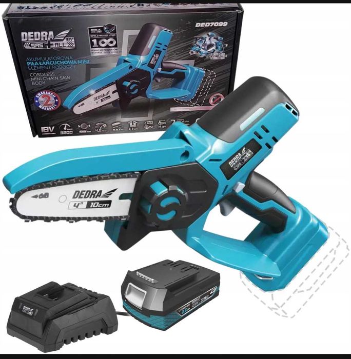 Piła akumulatorowa Dedra full zestaw