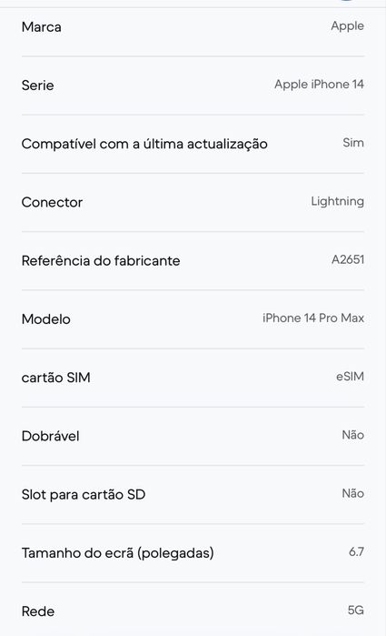 Iphone 14 Pro Max 128Gb