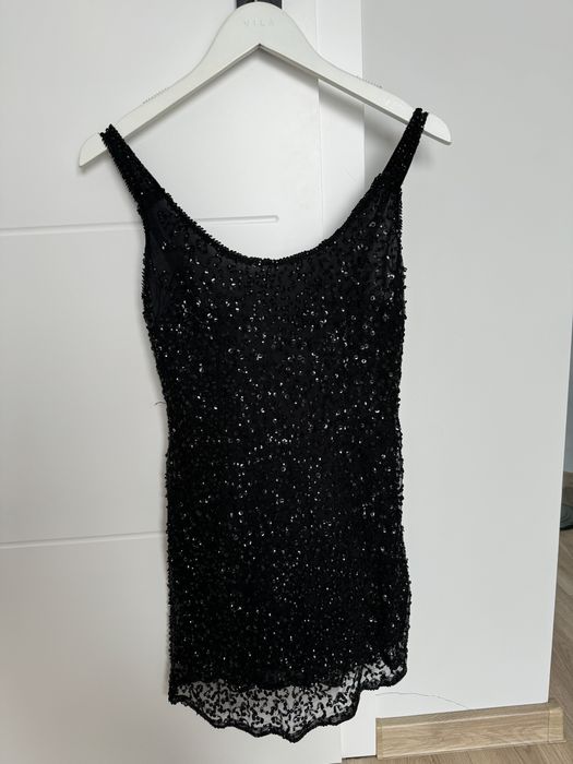 Sukienka mini cekinowa r. Xs