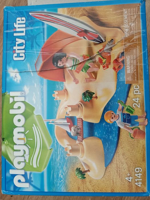 Playmobil 4149 zabawa na plaży