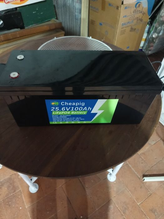 Bateria solar nova