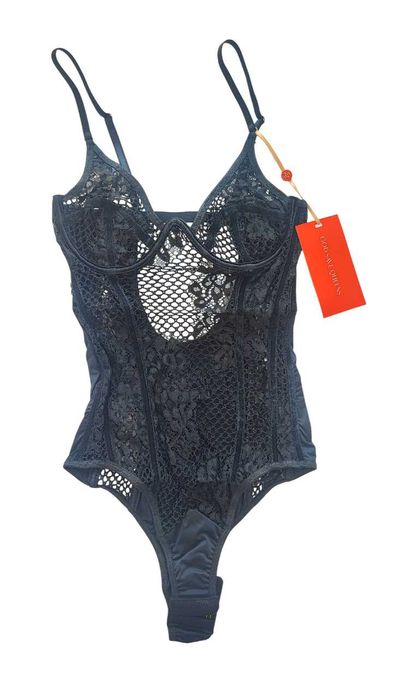 God Save Queens - koronkowe body VALENTINA - rozmiar XS