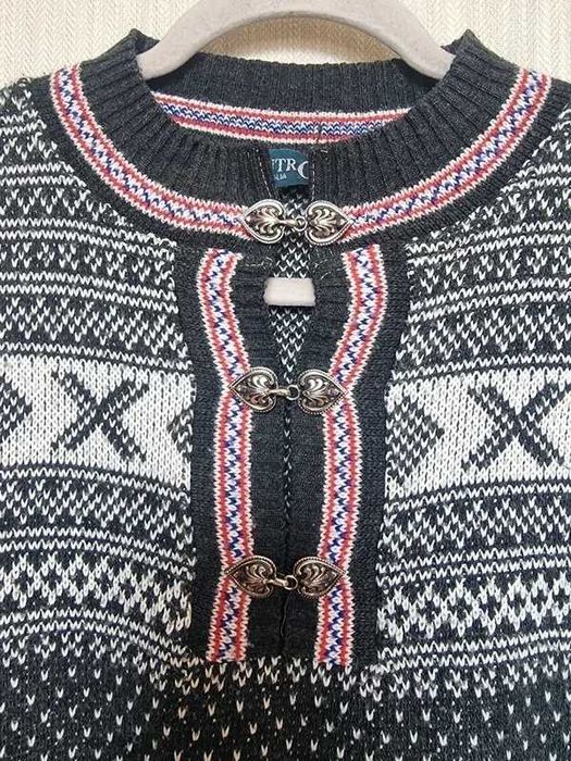 Norweski sweter z wełną