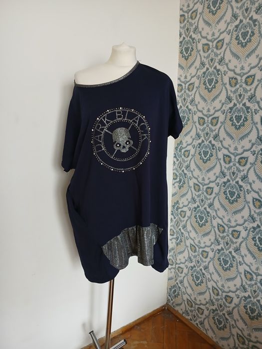 Sukienka tunika czaszka Seraj 3XL/46 wiosna lato