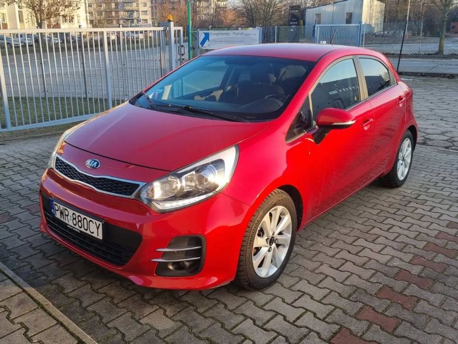 Kia Rio Kia Rio III, bardzo bogate wyposażenie, niski przebieg, zadbana