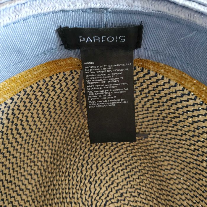 Chapéu azul e bege - Parfois