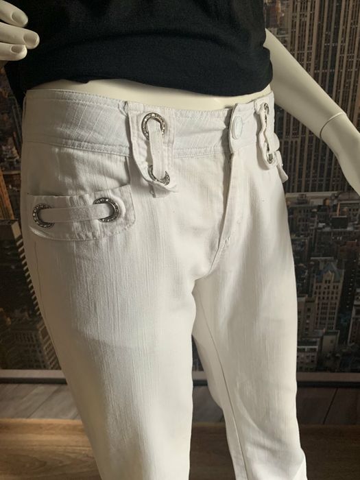 Брюки белые, котон, хлопок