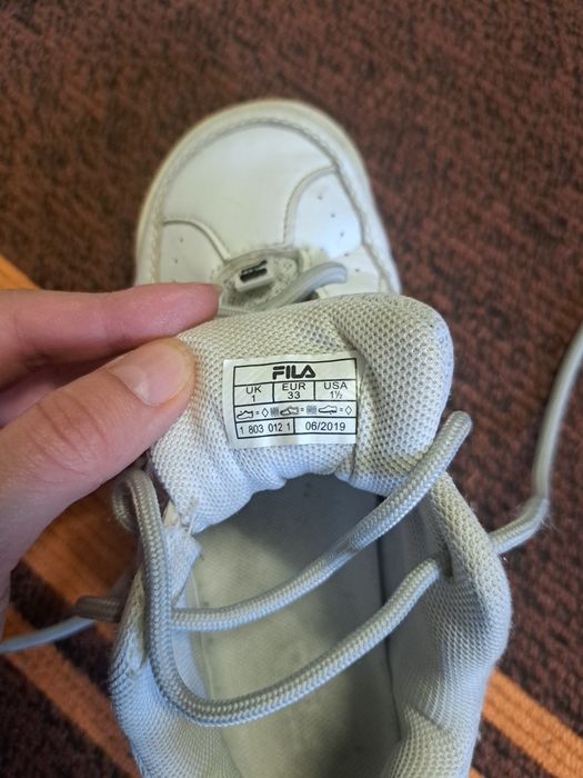 Snakersy Fila roz 33 i 32