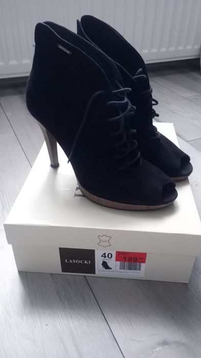 Botki buty damskie rozmiar 40 Lasocki