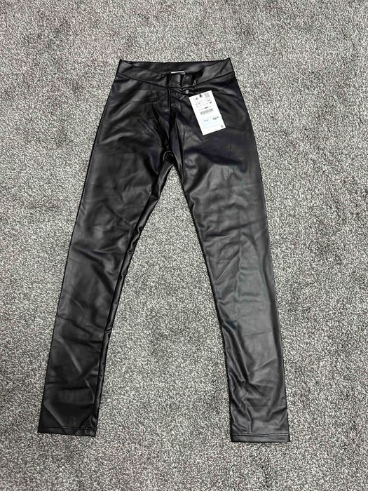 Лосіни Zara під шкіру для дівчинки  11-12