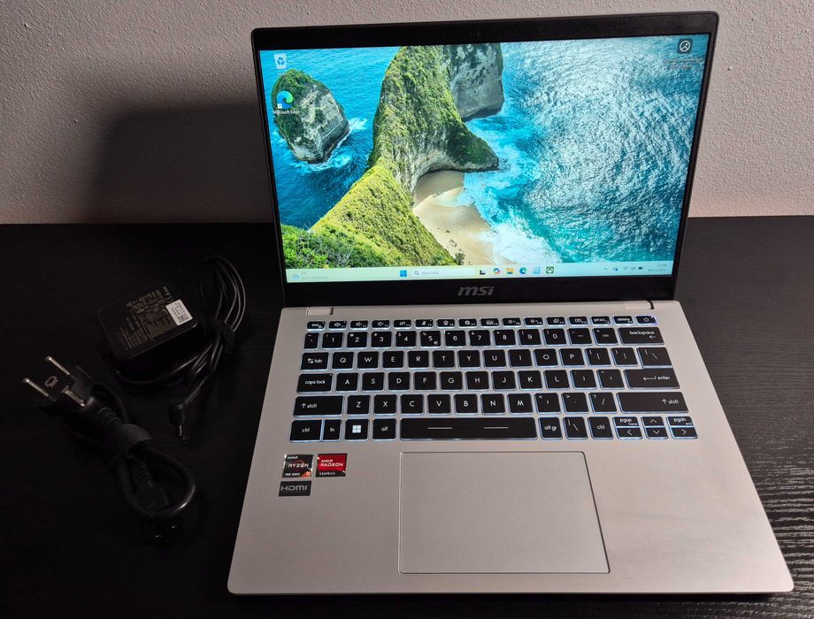 Laptop MSI 14", Ryzen 7530u, 16GB RAM, SSD 512GB, Win 11