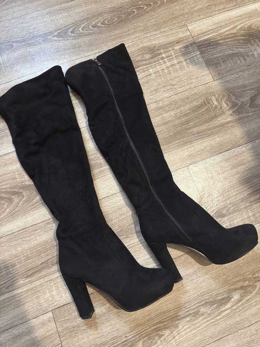 Продам сапоги ботфорты