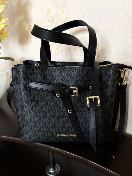 Жіноча шкіряна сумка  Michael Kors Emilia