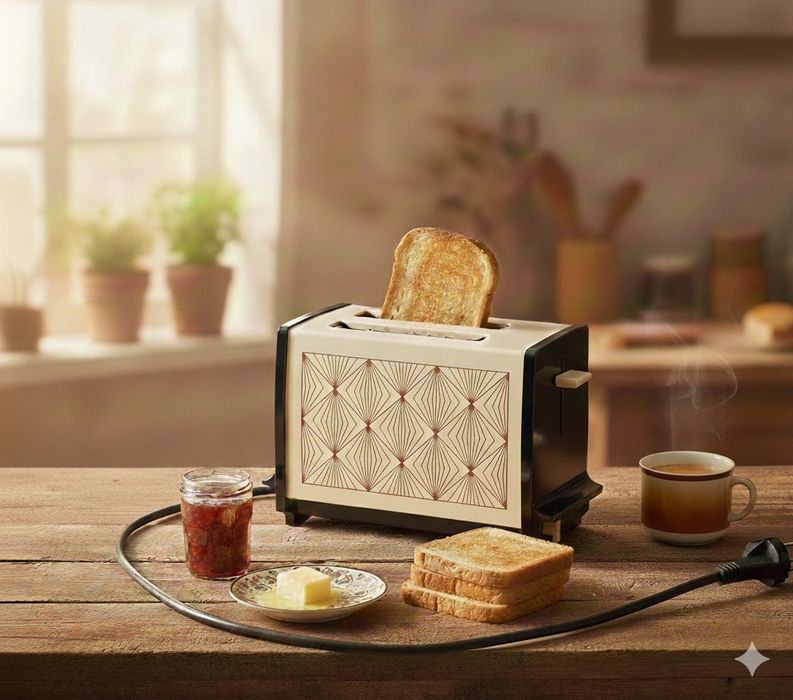 Тостер SEVERIN (Німеччина) 60-70-ті. Ретро дизайн. Емаль.