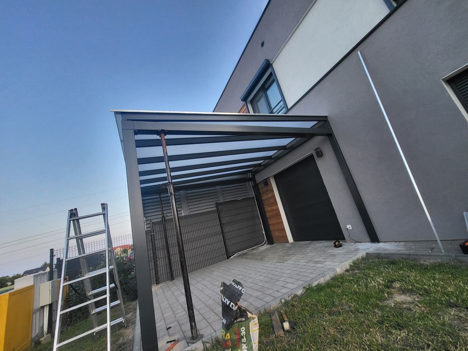 Zadaszenie tarasu metalowe